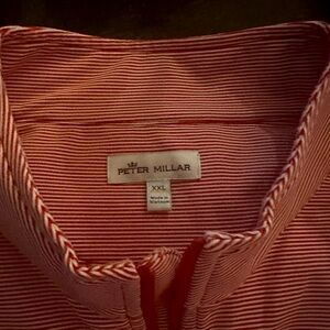 Peter Millar quarter zip Alabama logo